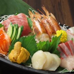 特上刺盛(2~3人前 特上のネタをお乗せします)