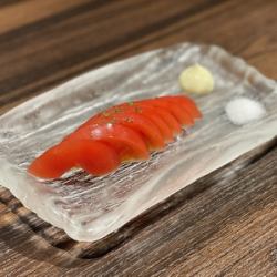 たたきキュウリ/枝豆/漬物盛/トマトスライス/冷奴