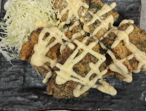 ★当店オリジナル料理「大人の唐揚げニンニクマヨかけ★