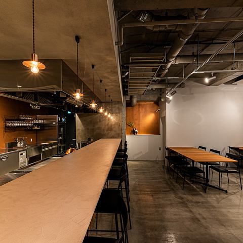 Our store, run by a construction company, has a stylish interior.