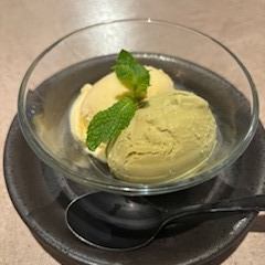 アイスクリーム盛り合わせ