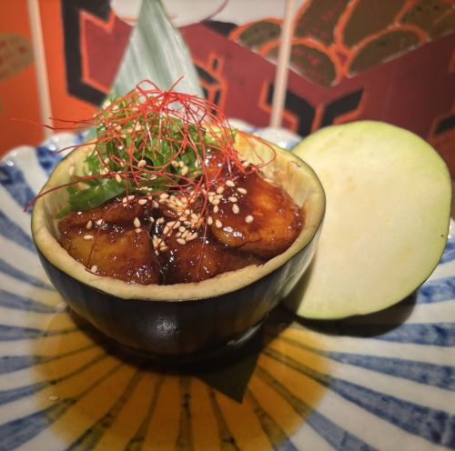 加茂茄子、自制麻婆豆腐