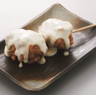 あふれチーズのトリカラ串