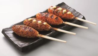 焼おにぎり串(醤油バター・味噌バター)各