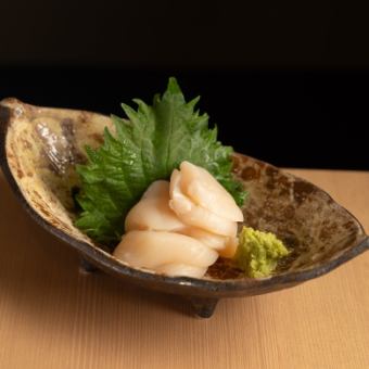 <明石>タコ/<北海道>ホタテ/<京都>イカ