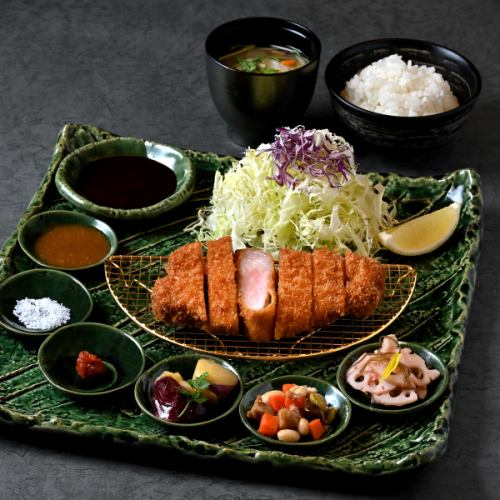 黒豚ロースとんかつ膳