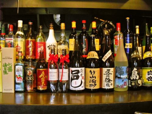 Various kinds of sake