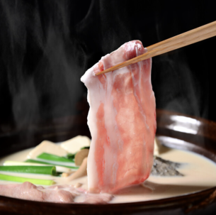 京都日吉豚の豆乳鍋