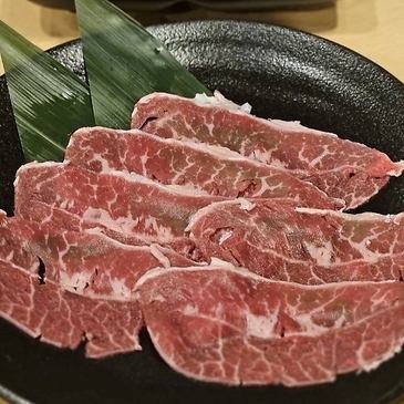 Grilled beef shabu-shabu
