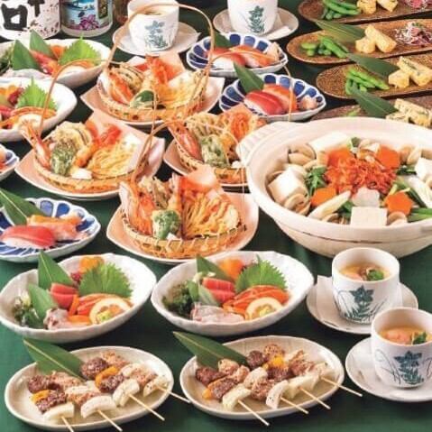 【お手軽宴会コース】全12品 2時間飲み放題付き！4000円(税込)