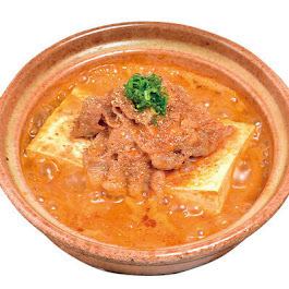 辛辛 牛カルビ味噌豆腐