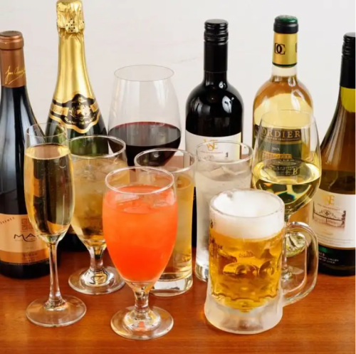 飲み放題プランございます