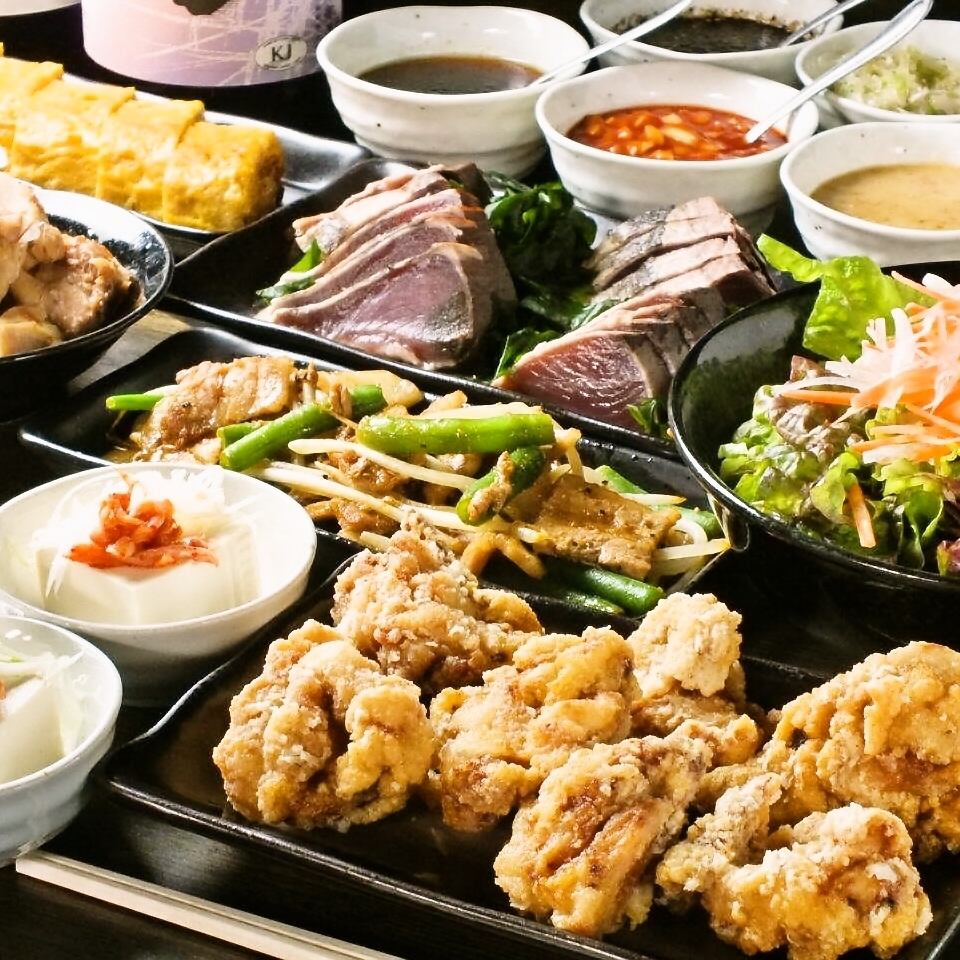 3時間飲み放題付の宴会にぴったりのコースご用意しております！