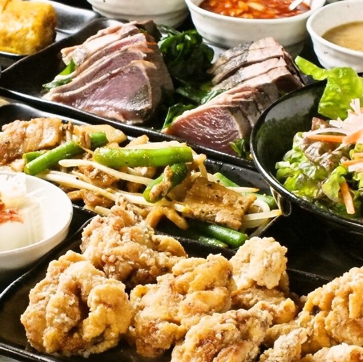 なんと唐揚げ食べ放題飲み放題のコースをリーズナブルな価格で！