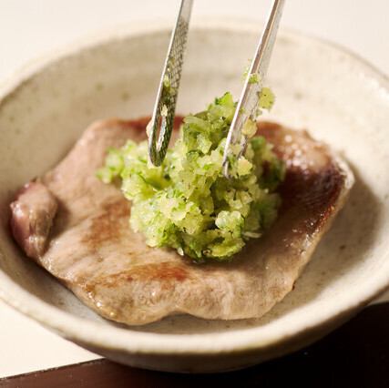 自家製味噌ダレで楽しむ