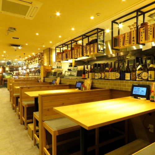 広々とした店内は各種大型宴会にとっても便利★