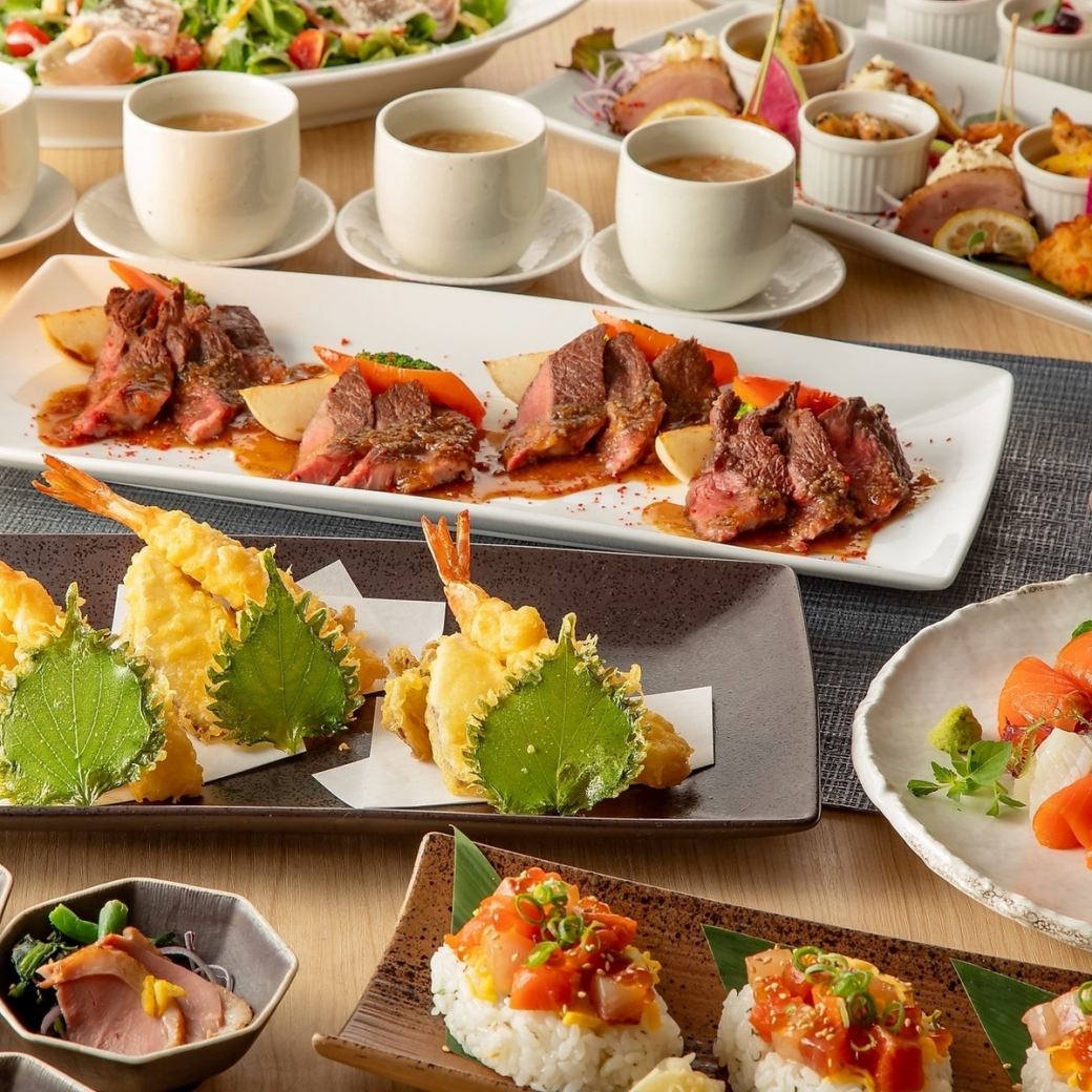 少し贅沢に♪飲放付の豪華宴会コースを各種ご用意しております！