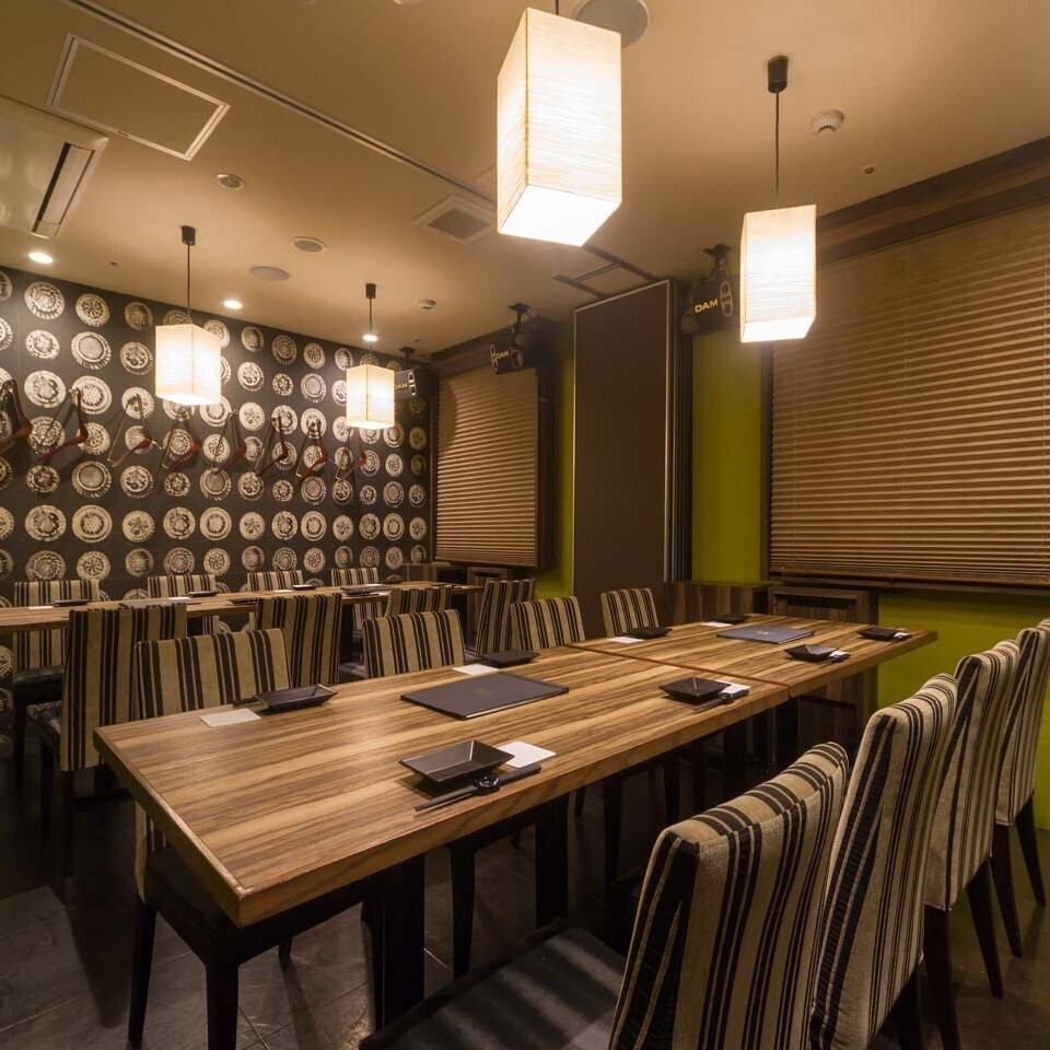 大型宴会に最適な個室をご用意!18名様以上の利用はご相談下さい