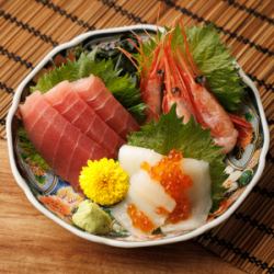 什錦刺身（三種魚）