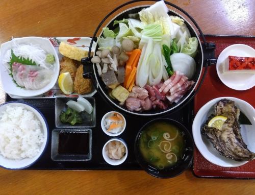 Fine sake hotpot lunch D (up to 40 people)