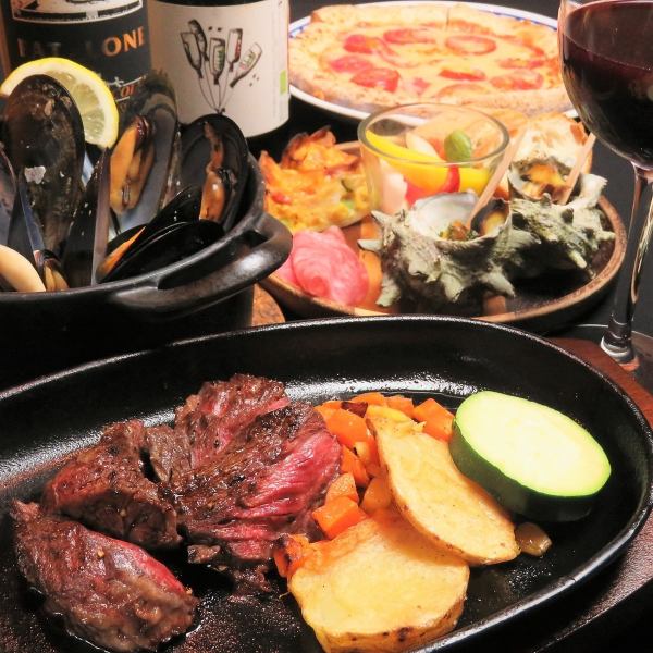 お料理7品+2時間飲み放題付！女子会コース