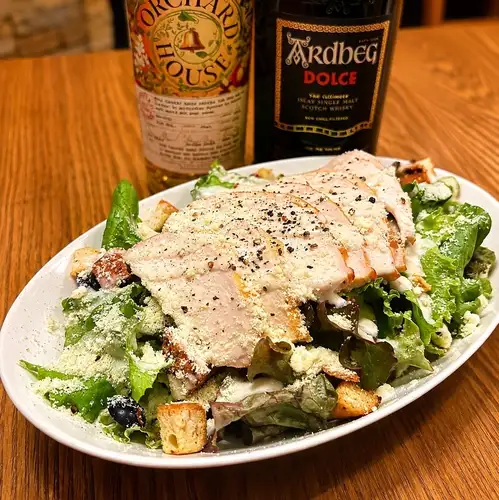 Smoked Chicken Caesar Salad