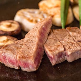 [2H all-you-can-drink included] 6 dishes including luxurious domestic beef steak ≪Four seasons steak course≫ 5,500 yen