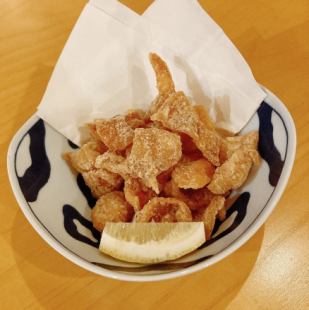 鶏皮あげ