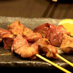 国産上肝　塩焼き