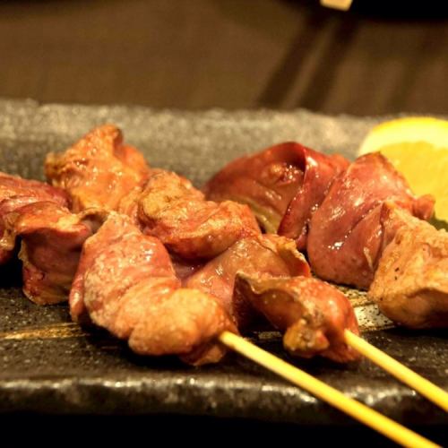 国産上肝　塩焼き