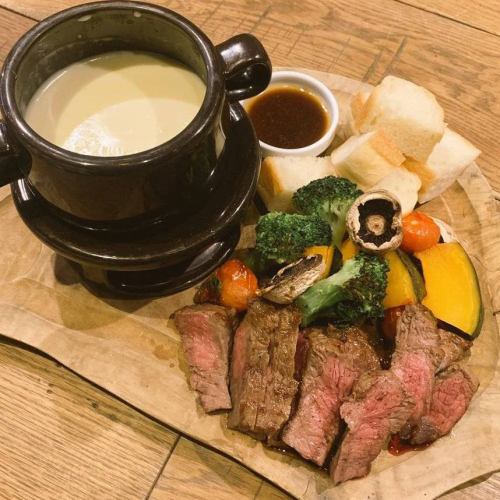 《Girls' party/Anniversary》Limited time only! Comes with special cheese fondue and congratulatory message dessert★3,900 → 2,900 yen