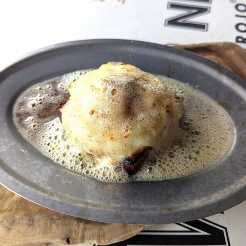 バターに沼るクロック・マダム