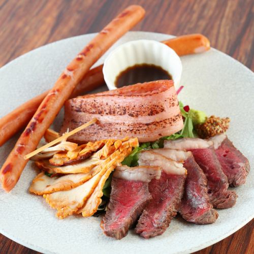 肉盛りプレート