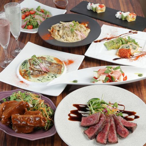【飲み放題付き♪ご褒美宴会にはこれ！】和牛ステーキをご堪能beau temps（ボータン）～晴天～