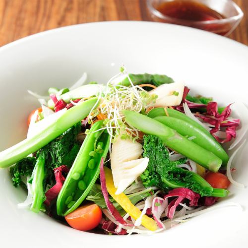 彩り春野菜のサラダ