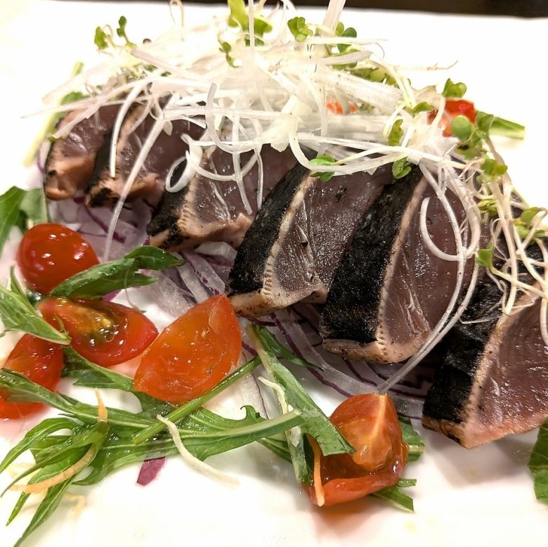 かつおのカルパッチョ