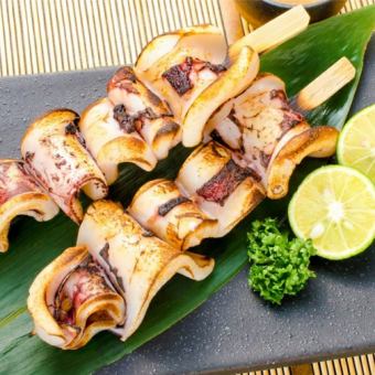 イカおやじ串焼き