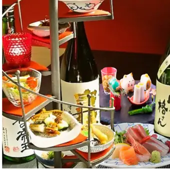 [Date Night Party] All-you-can-drink course with signature seri hot pot and thinly sliced sea bream, 9 dishes, ¥8,800 → ¥7,940 (tax included)