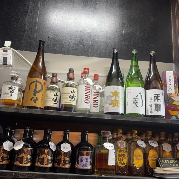 【酒通も唸る品揃え】豊富な日本酒◆常時20種類ほどをご用意！料理を引き立てる銘酒