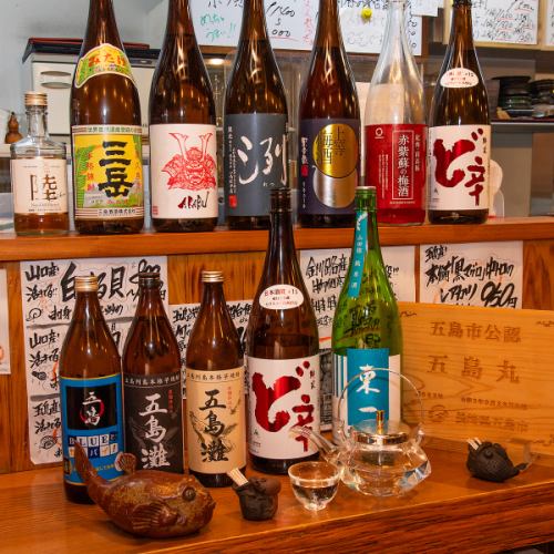 九州の焼酎あり