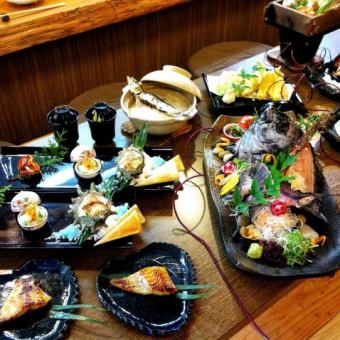 超お得！物価高でもこれだけの料理【飲み放題付き】春のコース料理プラン　6600円（税込）