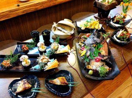 超お得！物価高でもこれだけの料理【飲み放題付き】春のコース料理プラン　6600円（税込）