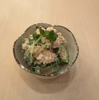 ゴーヤとツナの和え物