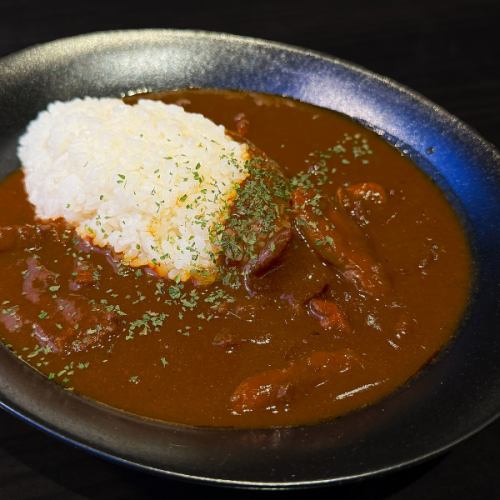 牛すじミニ黒カレー