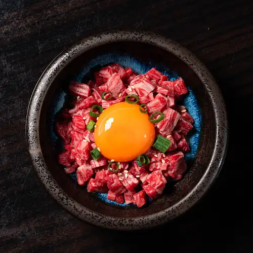 Wagyu "raw" yukke