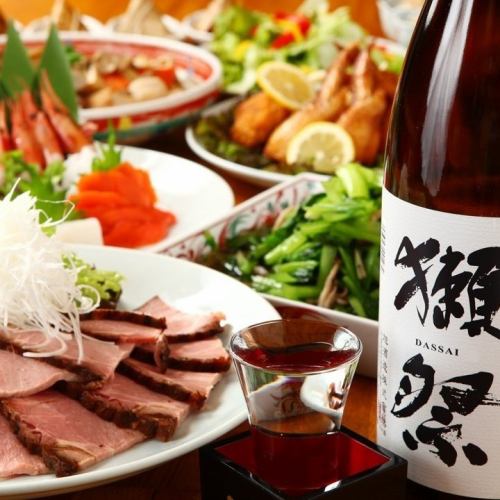 自慢の料理と日本酒は相性抜群！