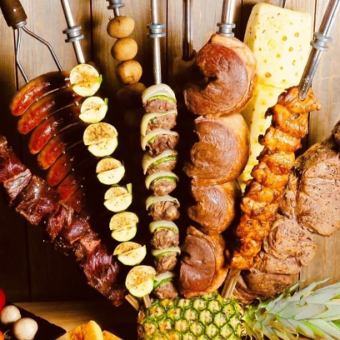 【1월 연년 기획/평일의 월요일~목요일의 디너 한정 플랜】2h 뷔페 6.000엔