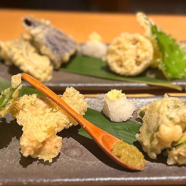 天ぷらおまかせ三種盛