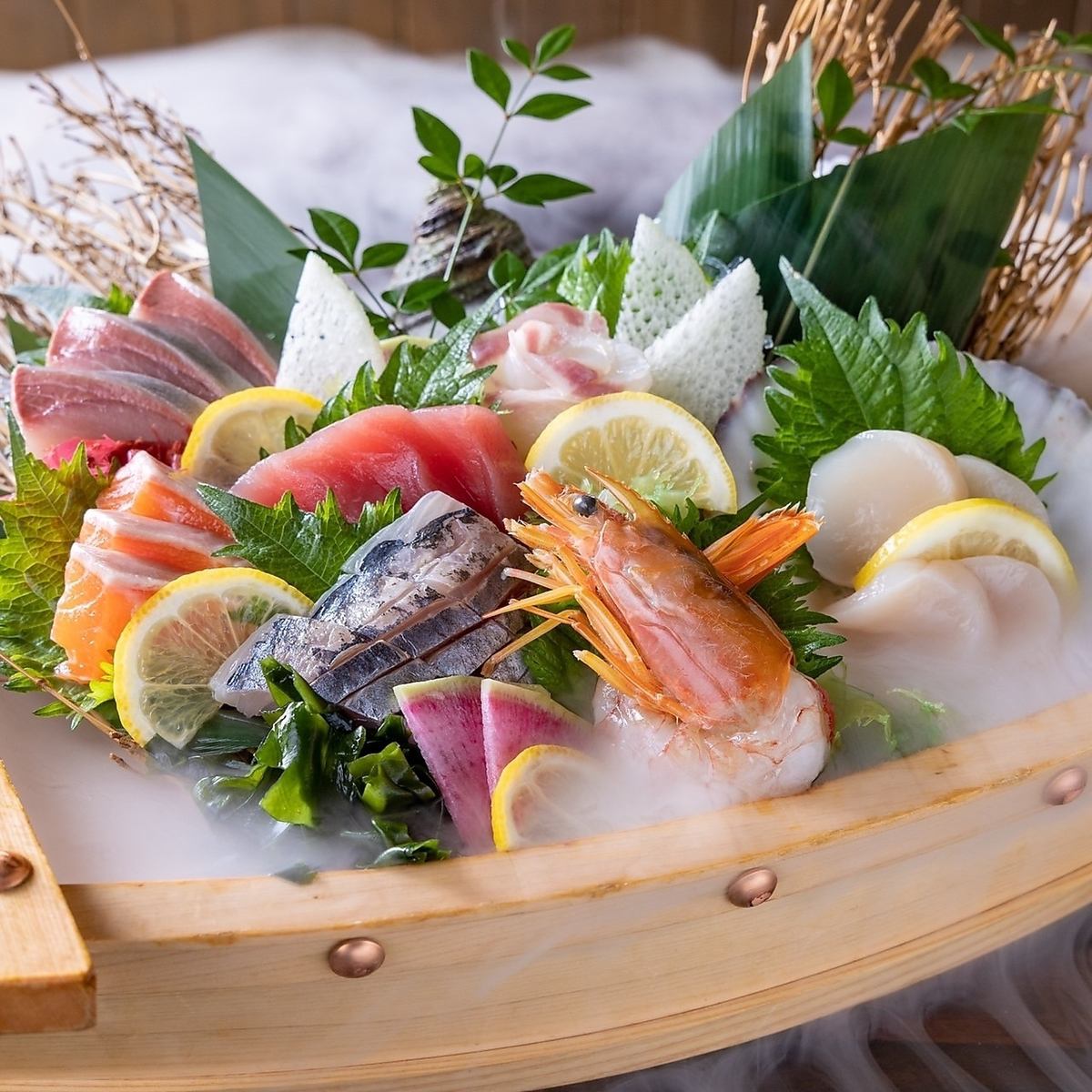 [Great for banquets] Enjoy our carefully selected seafood