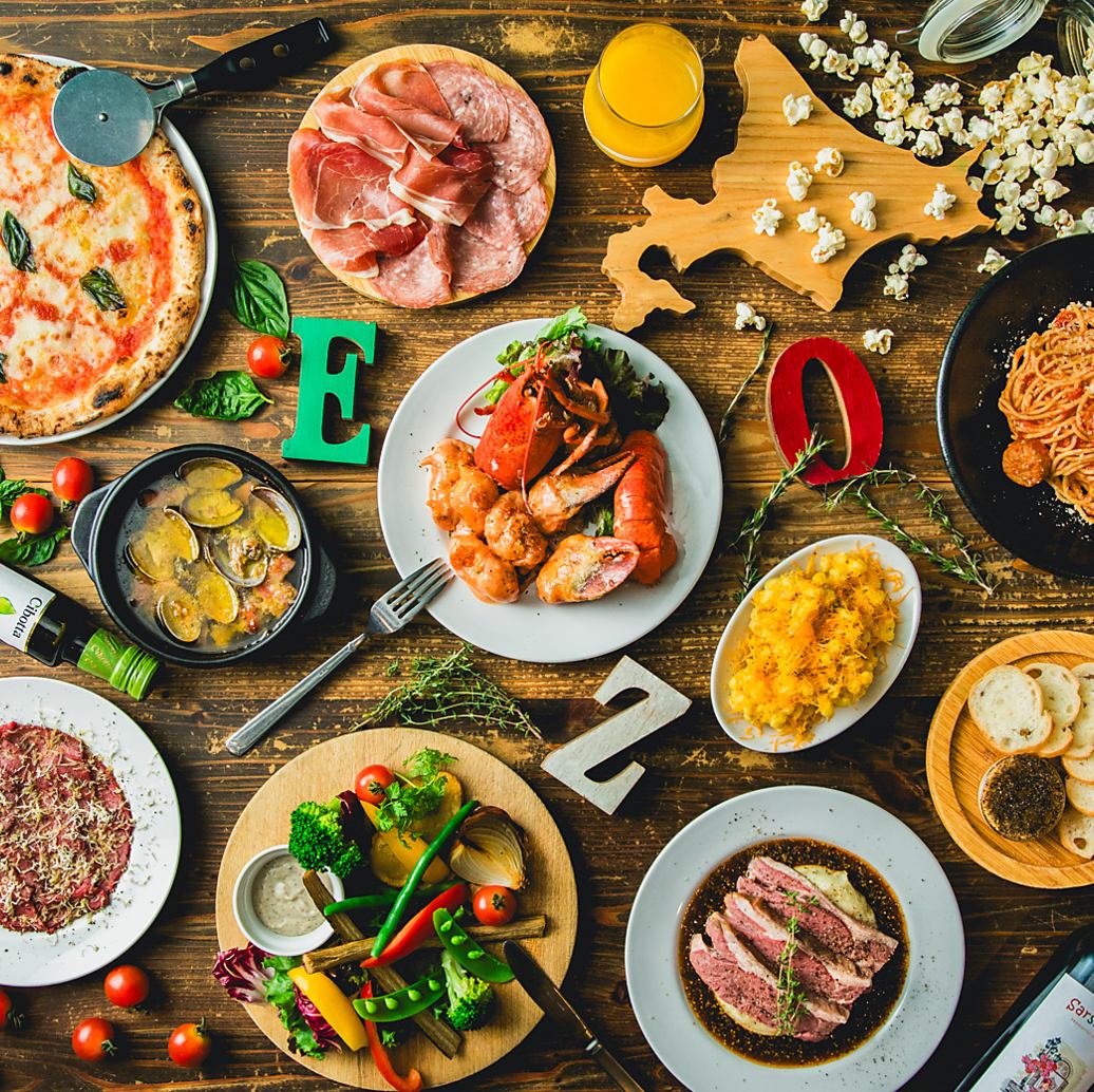 北海道食材をふんだんに使用したイタリアン酒場で昼飲み★